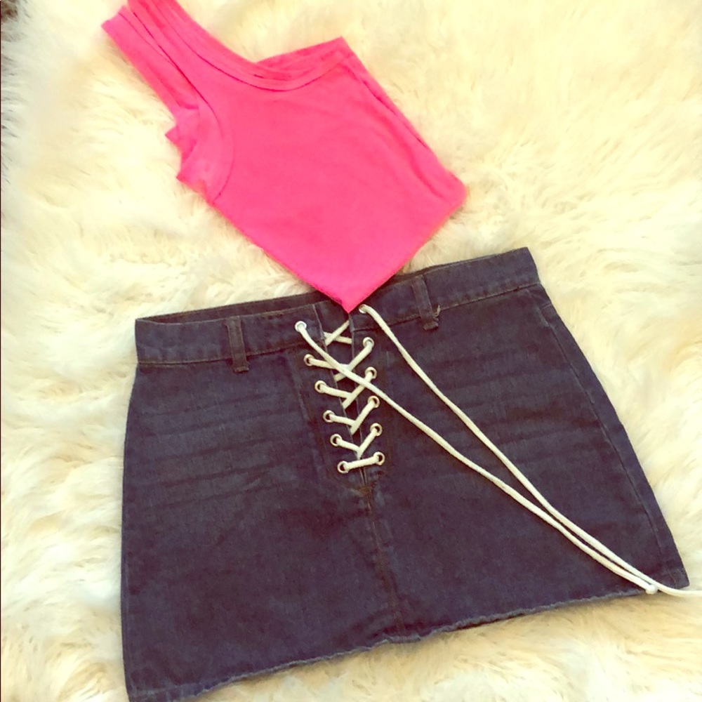 Jean skirt